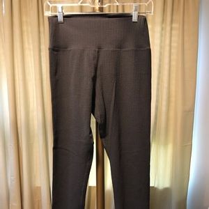 Buffbunny Material girl ribbed legging- onyx